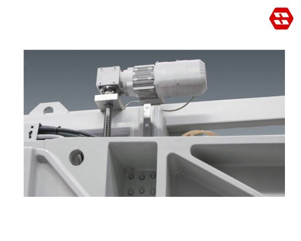 Servo-downfeed with cutting pressure control